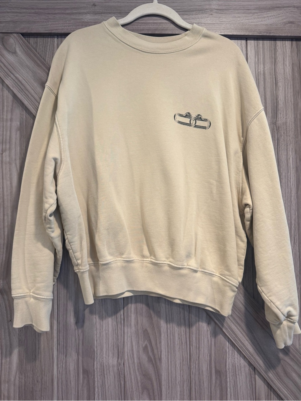 Vintage Women's Anine Bing Sweatshirt in Light Beige - 2012 perfect condition